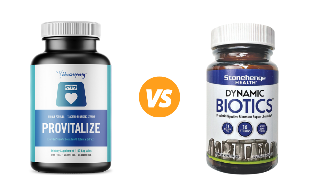 Provitalize vs Stonehenge Health Dynamic
