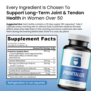 Provitalize | Best Natural Menopause Probiotic